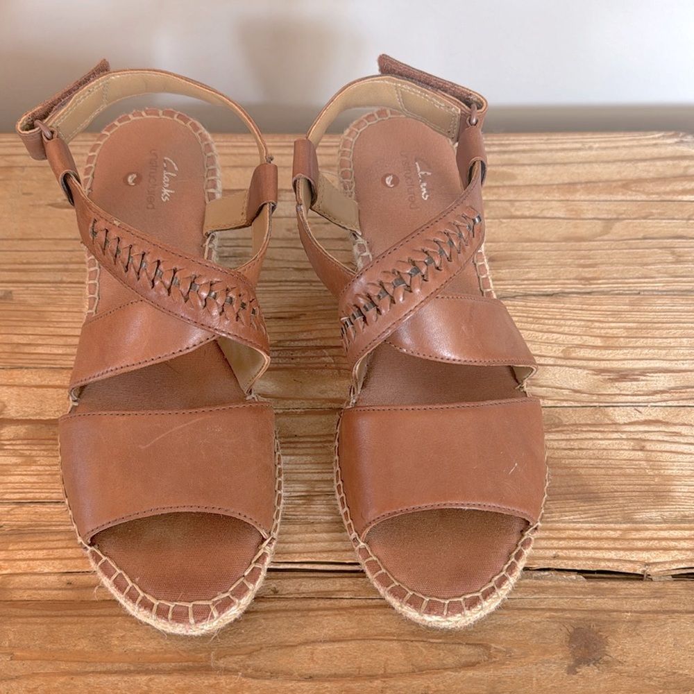 Clark’s wedge sandal